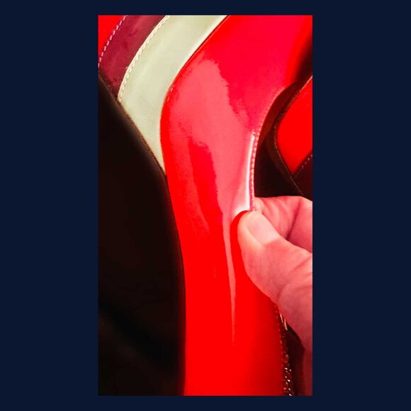 Dare to Dance in These! 6" Pink Patented Leather Stiletto Pumps by Maria Lorenzo - Picture 11 of 11